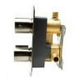 thumbnail image 6 of ALFI brand AB3809-BN Brushed Nickel Round Knob 1 Way Thermostatic Shower Mixer, 6 of 7