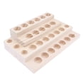 thumbnail image 1 of Caja de madera para aceites esenciales con 9/18/30 ranuras, organizador multibandeja, expositor, 1 of 9