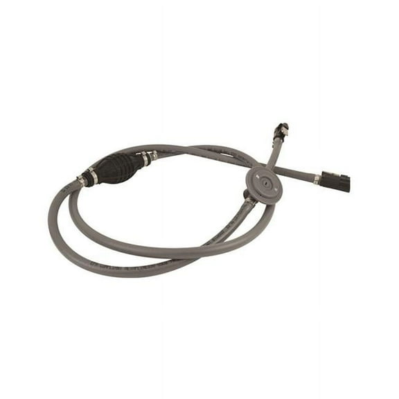 Attwood Fuel Line Hose Kit with Fuel Demand Valve and Sprayless Connector, 3/8" x 6'