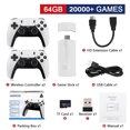 thumbnail image 3 of Consola de videojuegos M8 PLUS, 2,4 G, mando inalámbrico doble, 4K, 20 000 juegos, 64 GB, juegos retro, regalo de Navidad para niño, 3 of 5