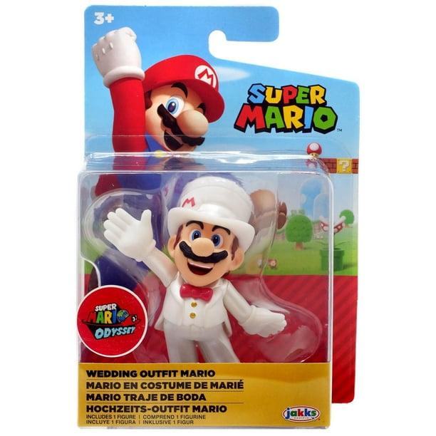 World Of Nintendo Wave Wedding Mario Mini Figure Walmart Com Walmart Com