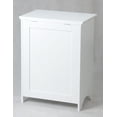 thumbnail image 4 of Redmon Contemporary Country Louvered Wooden Laundry Hamper, 4 of 4