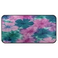 thumbnail image 2 of 39x20 Inch Non-Slip Floor Mat Hallway Runner Rug Entrance Floor Mat Runner for Kitchen and Living Room Pink and Teal Tie-dye, 2 of 8