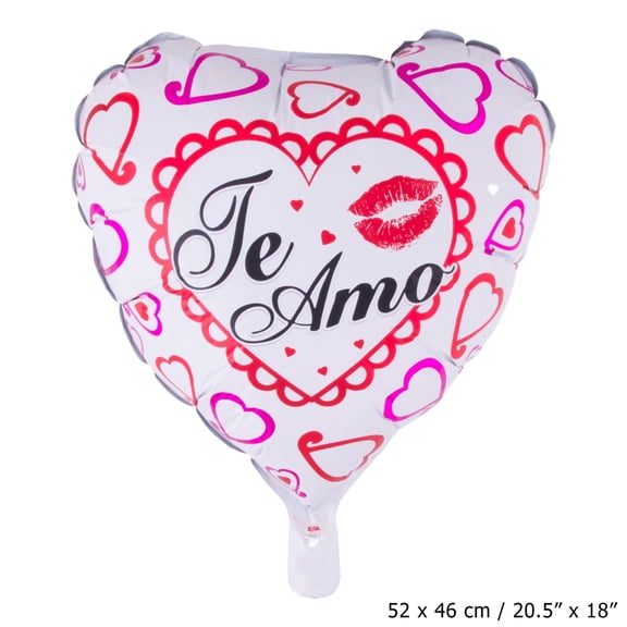 Balloon-Foil-Te Amo-Lips