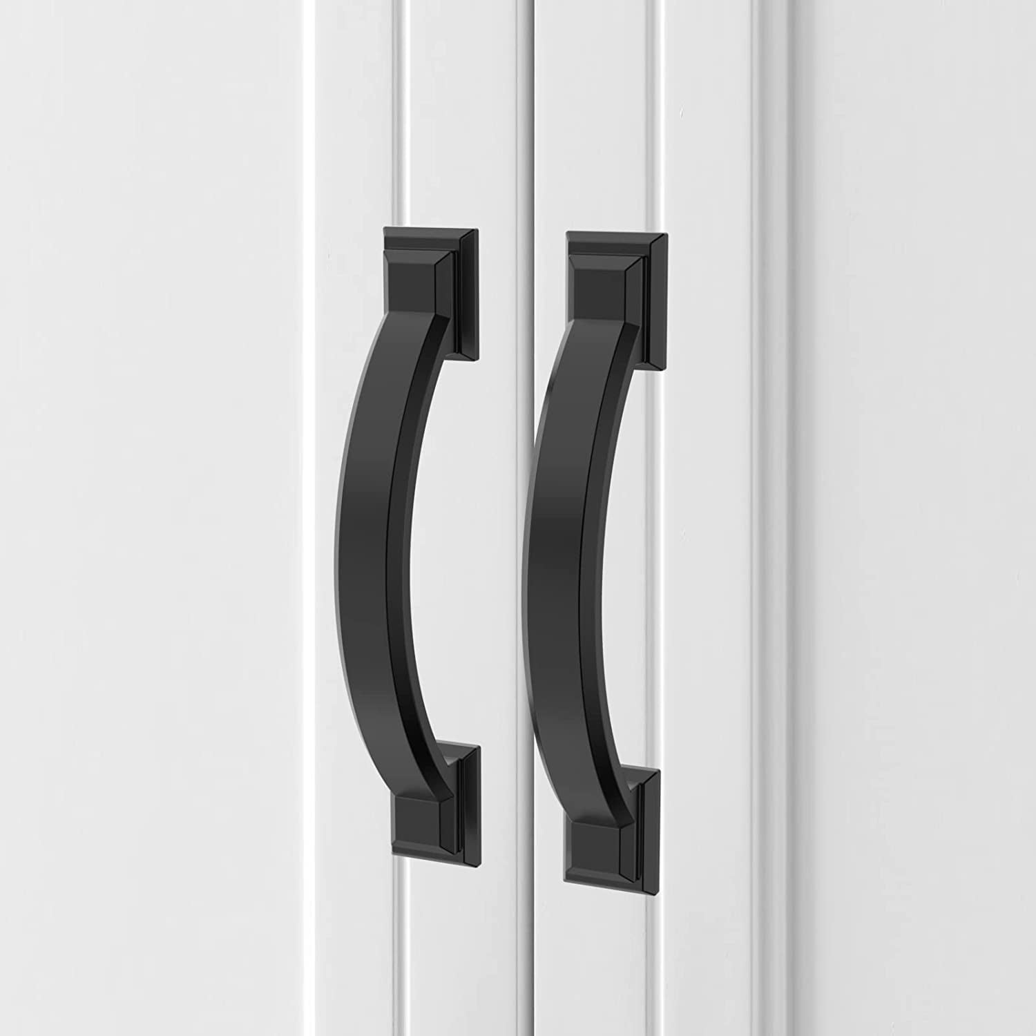 Zoizocp 5 Pack 5 Inch(128mm) Brushed Satin Nickel Kitchen