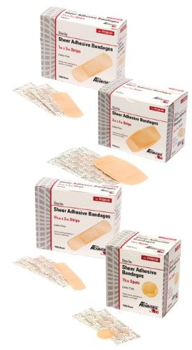 Pro Advantage Band-Aids - Fabric 2'x4' - Box of 50