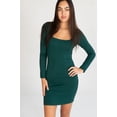thumbnail image 2 of Ragstock Long Sleeve Square Neck Mini Dress, 2 of 4
