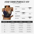thumbnail image 5 of Pofeuu Purple Flower Lazy Cat Print Sports Bra for Women Sexy Vest Yoga Running Gym Fitness Crop Bras Tops-Small, 5 of 8