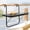 Black, variant on Balcony Railing Table Outdoor Hanging Folding Brown Aluminium Metal Side Table Adjustable 23.6"L x 15.7"W