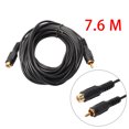 thumbnail image 1 of Cable De Extensión Cable de extensión compuesto de audio 1RCA macho a 1RCA hembra M/F, 1 of 8