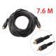 thumbnail image 3 of Tmvgtek Cable De Extensión Compuesto De Audio 1Rca Macho A 1Rca Hembra M/F, 3 of 6