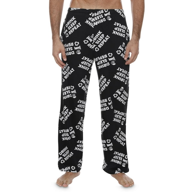 Fun Boxers Pantalon de Pyjama et de Détente pour Hommes à Imprimés Amusants « Spectacle Me The Money »