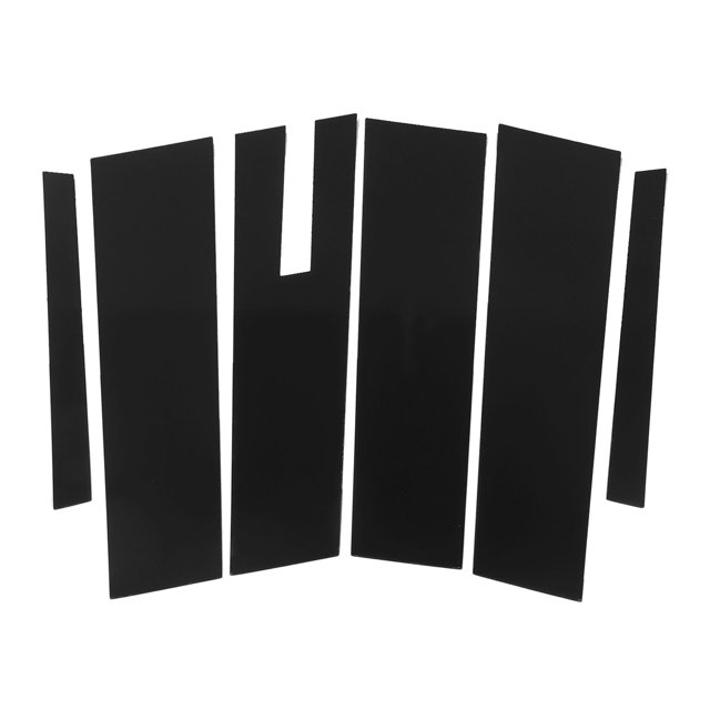 Cubierta para ventana de puerta lateral juego de 6 fundas decorativas para postes de pilar para coche ANGGREK Otros