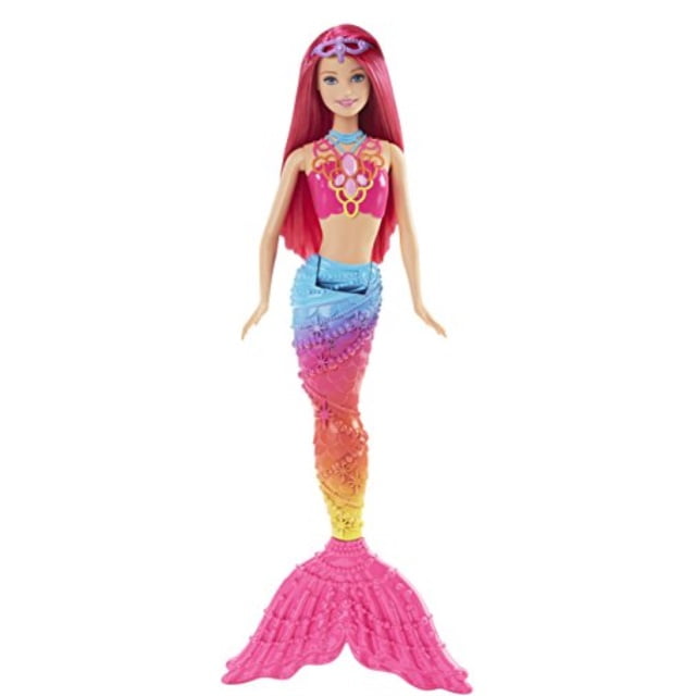 barbie sirena arcoiris walmart