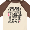 thumbnail image 4 of Inktastic Breast Cancer Awareness Month Saying Boys or Girls Long Sleeve Baby Bodysuit, 4 of 5