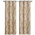 thumbnail image 2 of VCNY Home Kingdom Taupe Branch Grommet Blackout Curtain, 40" x 84", 2 of 5
