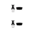 thumbnail image 1 of Bewildely Dispensador automático de de ABS, desmontable, lavable, resistente al agua, Color sólido, para el hogar, baño, soporte Negro 2piezas, 1 of 6
