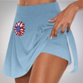 thumbnail image 2 of Tennis Skirt for Women with Pockets Shorts High Waisted Seamless Golf Skorts Athletic Workout Cheerleading Skirts Yoga Pants, 2 of 5