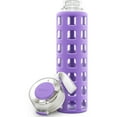 Ello Syndicate BPAFree Glass Water Bottle with Flip Lid, 20 oz