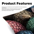 thumbnail image 2 of Pangolin Set with Unique Patterns - 16x16, 18x18, 20x20 Inches - Set of 2 for Living Room, Bedroom, and Office - Includes Throw Pillow Inserts and Chair, 2 of 6