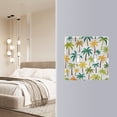 thumbnail image 4 of Yayeee Toggle Light Switch Wall Plate 2-Gang 4.56"x4.48" Decorative Outlet Cover, Colorful Palm Trees Pattern, 4 of 7