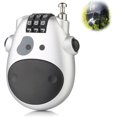thumbnail image 1 of XINQIHANG Anti-Theft Telescopic Wire Lock, Security Locks Helmet Code Lock Telescopic Wire Rope, Telescopic Rope Combination Locks, Telescopic Steel Rope Bicycle Lock Cable, 1 of 7