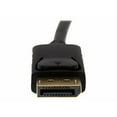 thumbnail image 2 of StarTech.com 15 ft DisplayPort to VGA Adapter Cable - DP to VGA Video Converter - Active DisplayPort to VGA Cable for PC 1920x1200 - Black (DP2VGAMM15B) - DisplayPort cable - DisplayPort (M) to HD-15 (VGA) (M) - 15 ft - latched - black, 2 of 5