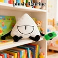 thumbnail image 3 of Gaiwos Nuclear Throne Vlambeer Y.V. Plushie 6 inches, White Triangular Plush Toy, Ideal Birthday Gift for Kids and Game Fnas, 3 of 6