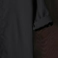 thumbnail image 6 of YLSDY Men's Linen Shirt Stand Collar Half Sleeve Button Down Tops Chinese Style Loose Fit Summer Shirts Black XXXXL, 6 of 8