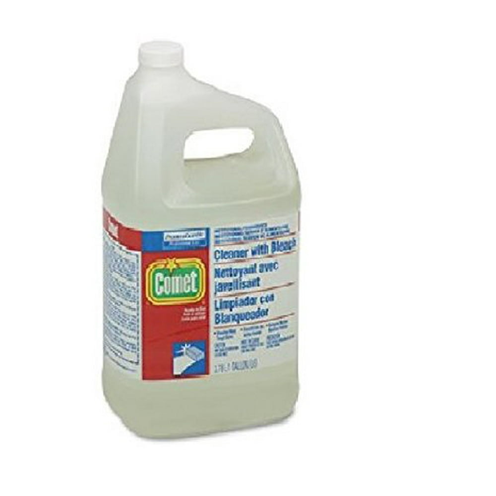 3 PACKS Procter & Gamble Comet Cleaner w/Bleach, Liquid, 1gal. Bottle