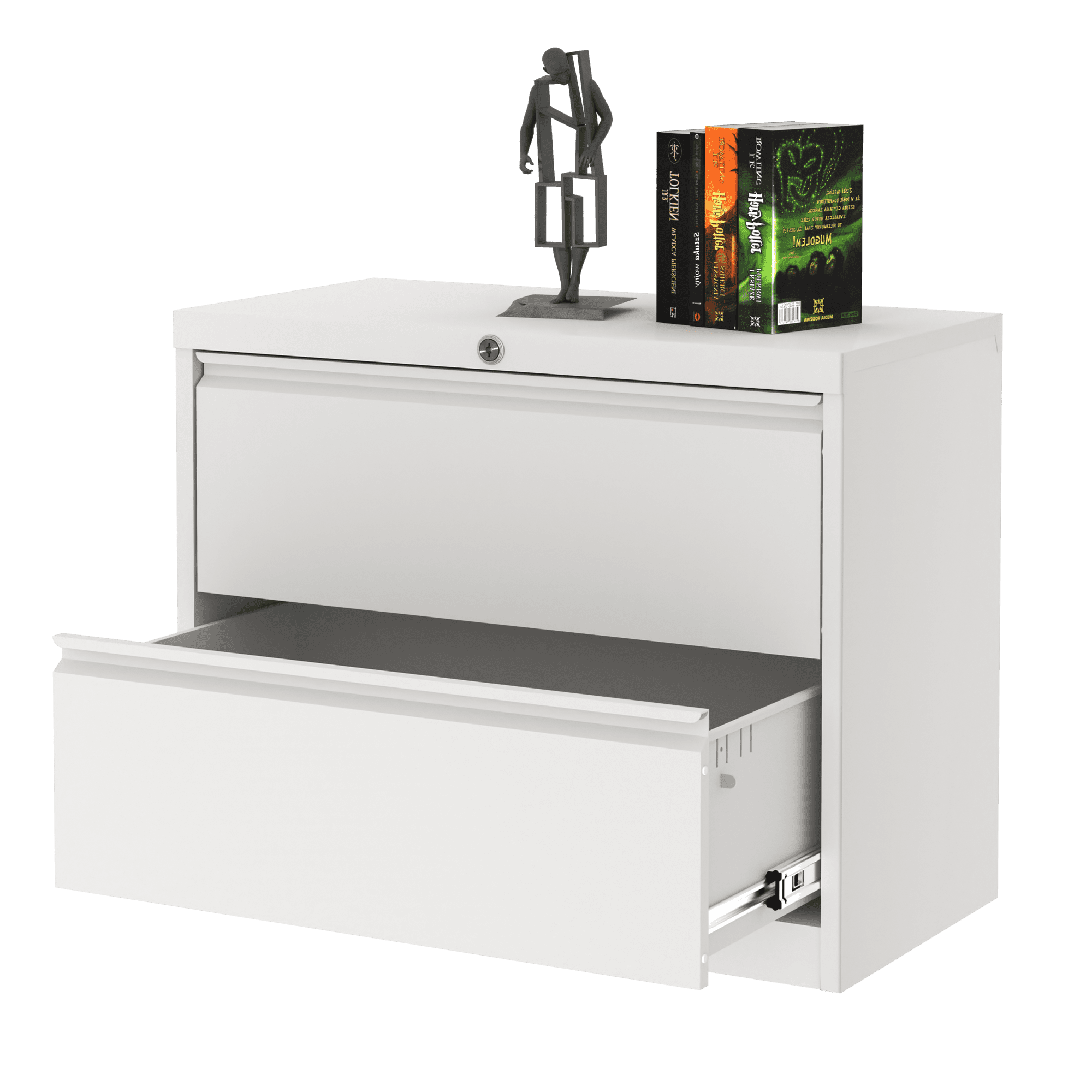 SUPEER Lateral File with 2 Drawer, Metal Storage Filing