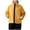 Yellow-03, variant on HTNBO Womens Fleece Jacket Zip Up Sherpa Coats Fall Winter Trendy Fuzzy Mock Neck Jackets Coat with Pockets