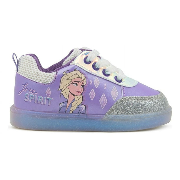 Tenis Bubble Gummers Nina Disney Frozen Gissy Lila 14 19 rosa 16 Bubblegummers Tenis de Nina Frozen Walmart en linea