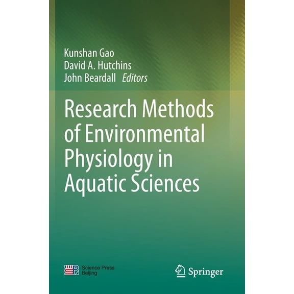 Research Methods of Environmental Physiology in Aquatic Sciences, (Paperback)
