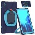 thumbnail image 1 of Funda colorida para Samsung Tab A7 de 10,4 pulgadas T500 con soporte de anillo ajustable grande y protección contra golpes., 1 of 5