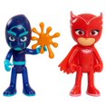 thumbnail image 1 of PJ Masks Hero vs. Villian 2-Pk Figure Set - Owlette & Night Ninja, 1 of 2