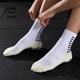 thumbnail image 2 of 3 pares Trusox calcetines antideslizantes Para deporte gimnasio de fútbol calcetines de Ciclismo blancopangjing, 2 of 4