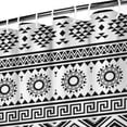 thumbnail image 3 of Waterproof Bohemian Shower Curtain 72x72 Inch Boho Style Polyester Unique Shower Curtain for Bathroom Hotel Home Decor with 12 Plastic Hooks, 3 of 5