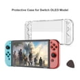 thumbnail image 5 of Funda De Tpu Compatible Con Switch Oled Model Host Funda Protectora Pc + Tpu Carcasa De Cristal Transparente Methold EL016256-00, 5 of 5