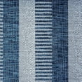 thumbnail image 3 of Nicole Miller New York Patio Country Charlotte Modern Striped Indoor/Outdoor Area Rug, Aqua/Ivory , 7'9"x10'2", 3 of 9