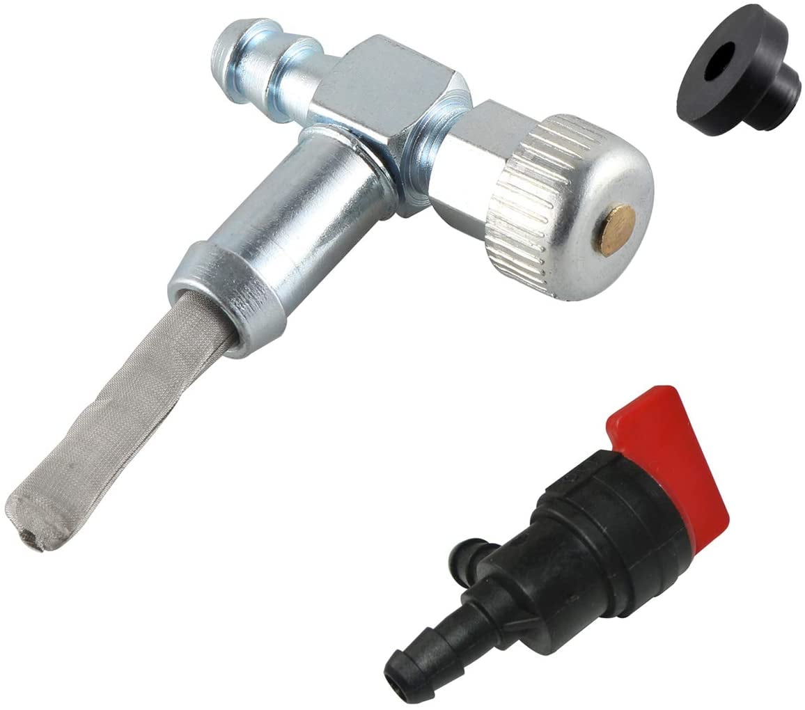 Fuel Gas Tank Grommet & Shut Off Valve Fit for Coleman Craftsman CutOff Valve