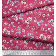 thumbnail image 3 of Soimoi Rayon Crepe Fabric Artistic Floral Print Fabric by Yard 46 Inch Wide, 3 of 5