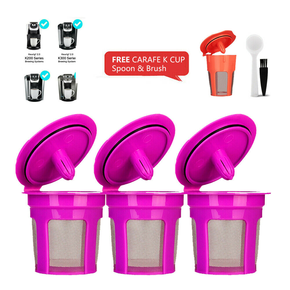 Empty K Cups with Aluminum Foil Lids Kit, Fillable K Cups Coffee Pods