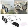 thumbnail image 1 of 2025 Nouvelles Lunettes de Soleil Rondes Polarisées à Teinte Réglable Séparée avec ND9 Lunettes de Soleil Réglables en Continu pour Hommes 1 à 9 Vitesses Lunettes de Plage avec Lentilles Réglables et Raclettes, 1 of 3