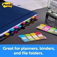 thumbnail image 2 of Post-it Tabs, 1 in Solid, Aqua, Yellow, Pink, Violet, 22/Color, 88/Dispenser (686-AYPV1IN), 2 of 3