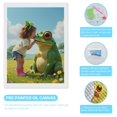 thumbnail image 3 of Diamond Art Kits for Adults, Kissing Giant Frog Outdoors 5D Diamond Painting Kits for Adults Beginners, DIY Full Drill Diamond Painting, Gem Art and Crafts 12x16, 3 of 7