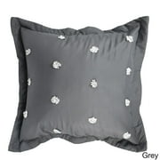 Vue Cersei Euro Sham, Dark Grey