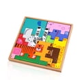 thumbnail image 2 of Tholdsy Bloques de construcción de madera, juguetes de construcción de colores brillantes para niños pequeños, favores de fiesta, juguetes Juguetes Educativos, 2 of 6