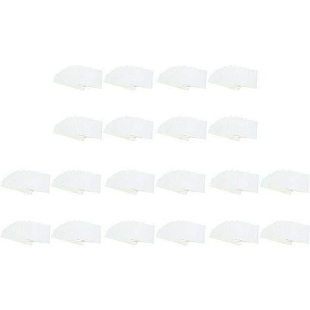 300piezas 19Mm Círculos Redondos Código Pegatinas Autoadhesivas Etiquetas Adhesivas Blancas