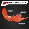 thumbnail image 4 of Polisport Motocross Motorcycles (MX) Fortress Skid Plate for KTM EXC/SX 250/300 (2017-2019) Dirt Bikes - OEM Quality, Flexible, Durable & Perfect Fit - Orange, 4 of 9